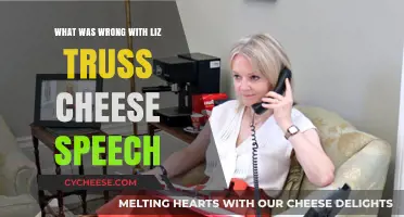 Liz Truss' Cheese Speech: Unraveling the Bizarre Political Blunder
