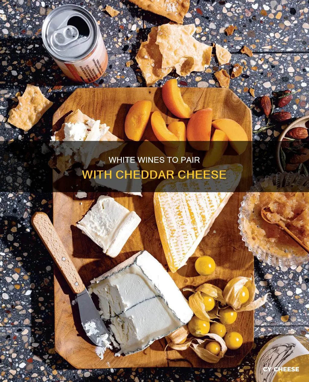 what white wines go best with cheddar cheese