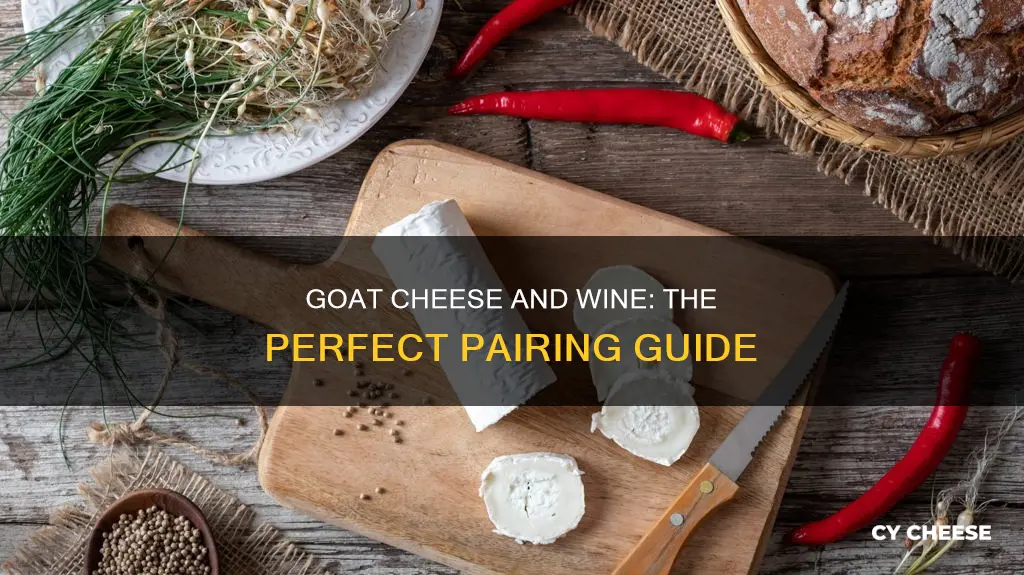 what wine does goat cheese go with