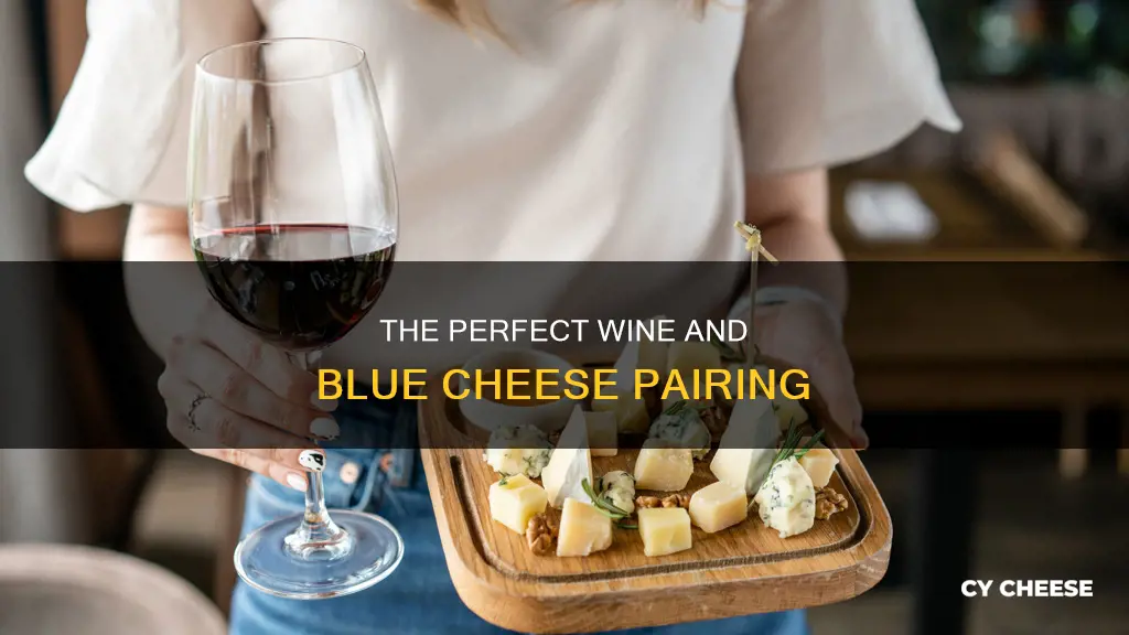 what wine goes with bleu cheese