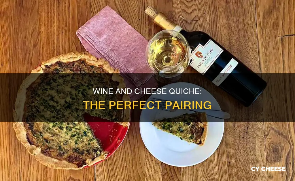 what wine goes with cheese quiche