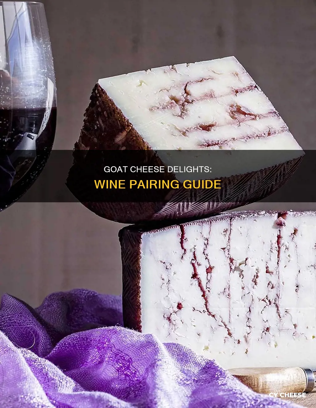 what wine goes with goat cheese