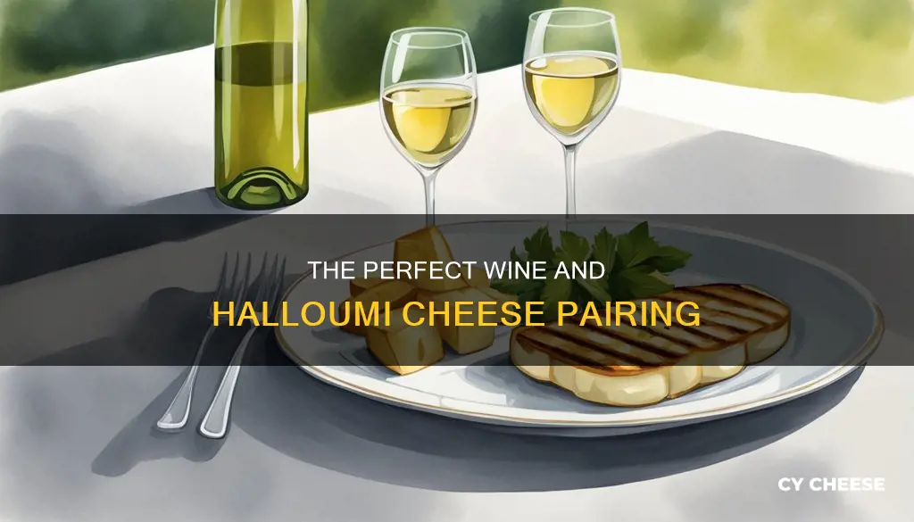 what wine goes with halloumi cheese