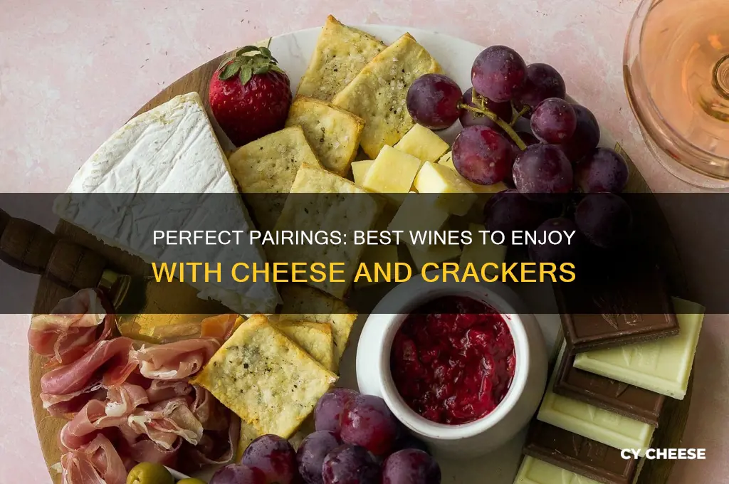 what wine is good with cheese and crackers