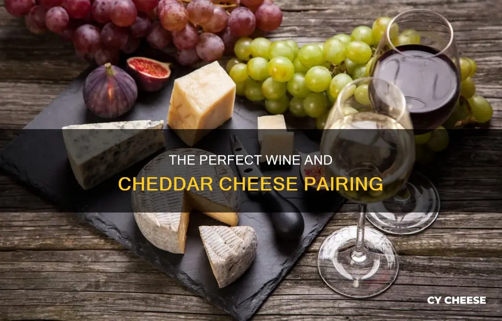 what wine pairs best with cheddar cheese