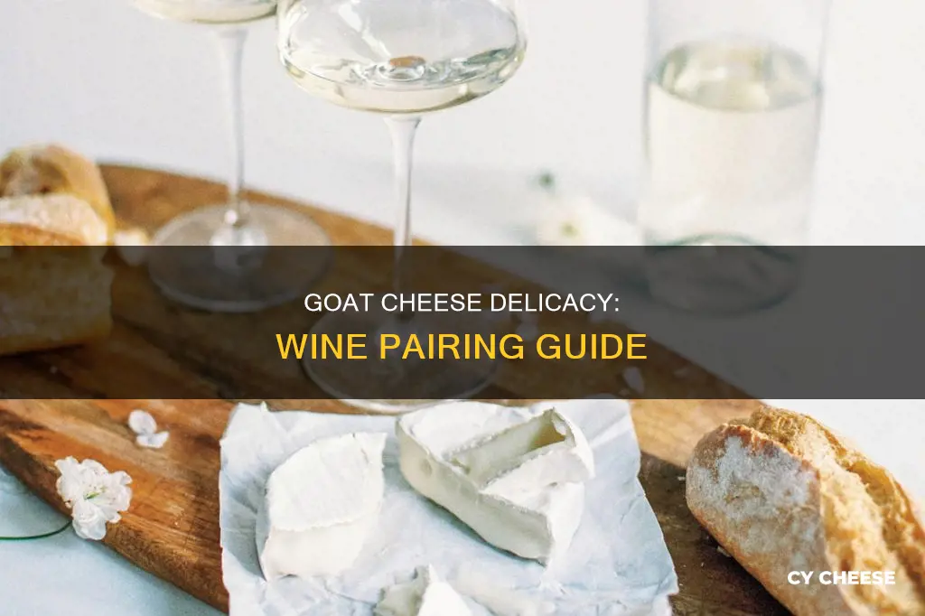 what wine pairs with goat cheese