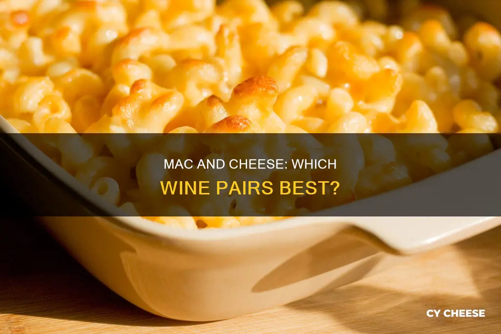 what wine to drink with macaroni and cheese