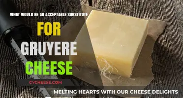 Gruyere Alternatives: Discover Delicious Substitutes for Your Favorite Cheese