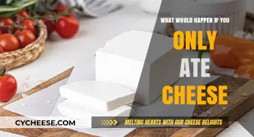 Cheese-Only Diet: Unraveling the Surprising Health Impacts and Risks