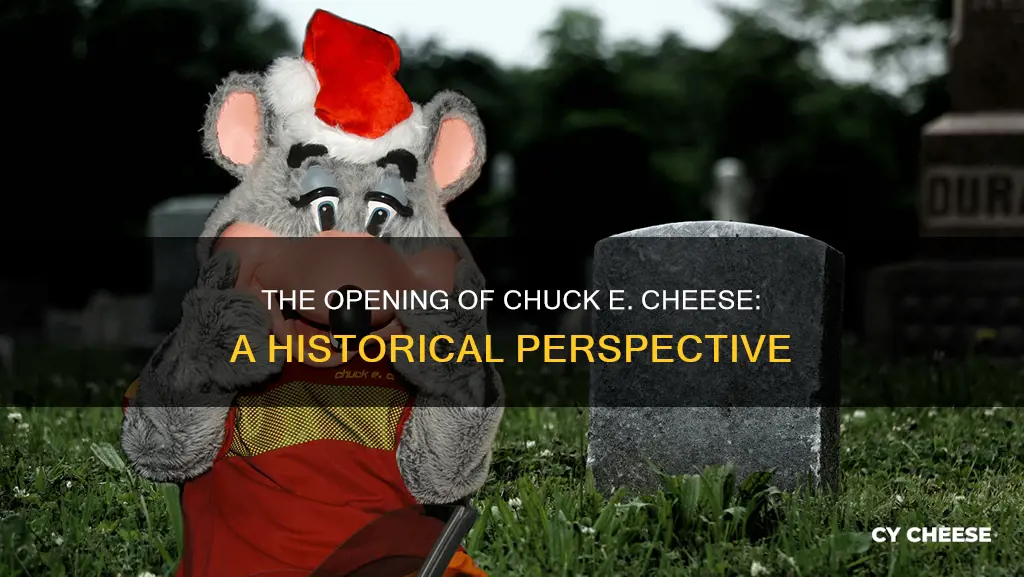 what year did the first chuck e cheese open