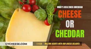 American Cheese vs. Cheddar: Unveiling the Healthier Choice