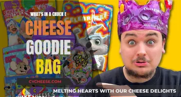 Chuck E Cheese Goodie Bag: Surprises Inside!