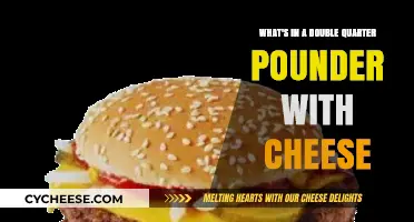 Unveiling the Double Quarter Pounder with Cheese: Ingredients and More