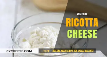 Discover the Simple Ingredients Inside Ricotta Cheese: A Complete Guide