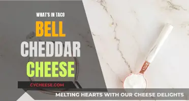 Taco Bell's Cheddar Cheese: Ingredients, Flavor, and More