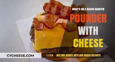 Bacon Quarter Pounder with Cheese: Ingredients, Toppings, and More