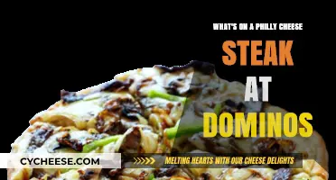 Discover Domino's Philly Cheese Steak Ingredients and Toppings