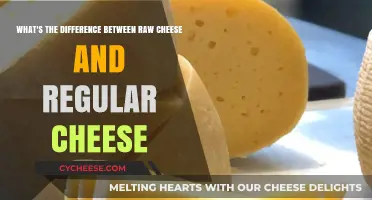 Raw Cheese vs. Regular Cheese: Uncovering the Key Differences