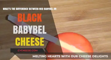 Red vs. Black Babybel Cheese: Uncovering Flavor and Texture Differences