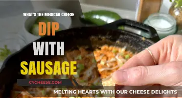 Sizzling Mexican Cheese Dip with Sausage: A Flavorful Fiesta Recipe