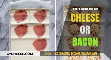 Cheese vs. Bacon: Uncovering the Unhealthier Choice for Your Diet