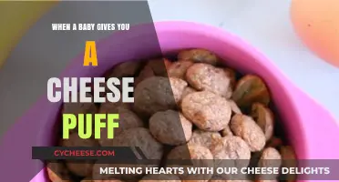 Cheesy Moments: When Your Baby Shares a Cheese Puff with You