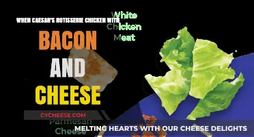 Caesar's Rotisserie Chicken: Bacon, Cheese, and Culinary Delight