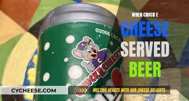 Chuck E. Cheese's Unusual Offering: Beer and Entertainment