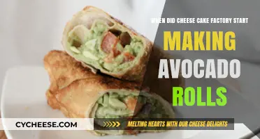 Cheesecake Factory's Avocado Roll Journey: A Culinary Timeline