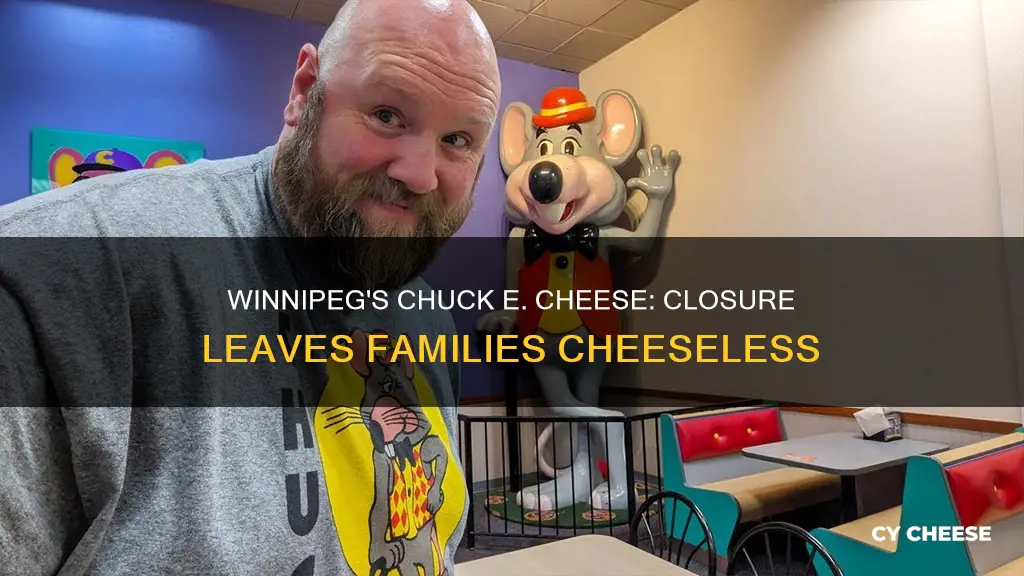 when did chuck e cheese close in winnipeg