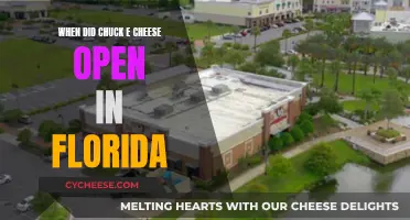 Chuck E. Cheese's Arrival in Florida: A Historical Overview