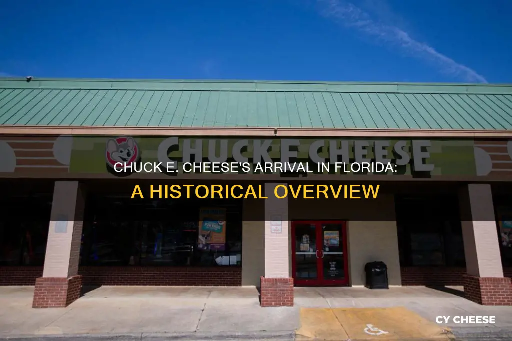 when did chuck e cheese open in florida