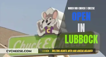 The Opening of Chuck E. Cheese in Lubbock