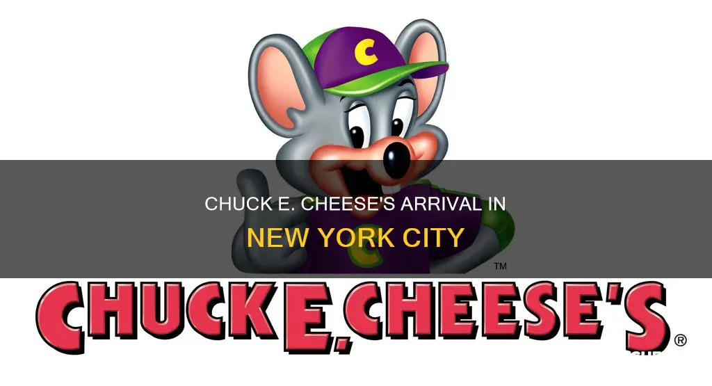 when did chuck e cheese open in new york