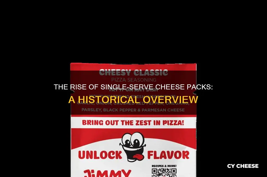 when did individual sandwich size cheese pkg first appear