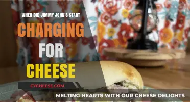 When Did Jimmy John's Cheese Become an Extra Charge?