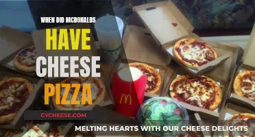 McDonald's Cheese Pizza: A Forgotten Treat?