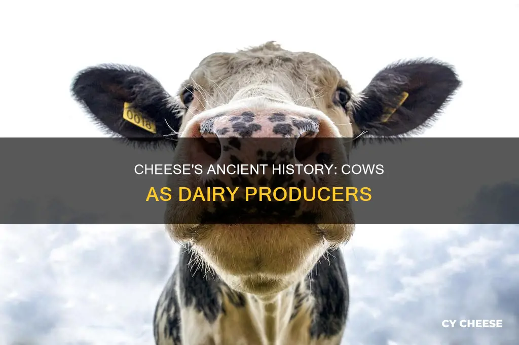 when did people use cows for cheese