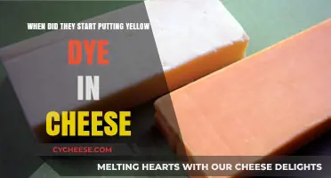 The History of Yellow Dye in Cheese