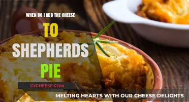 Perfect Shepherd's Pie: Timing the Cheese Addition for Ultimate Flavor