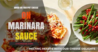 The Perfect Timing for Cheesy Marinara Sauce