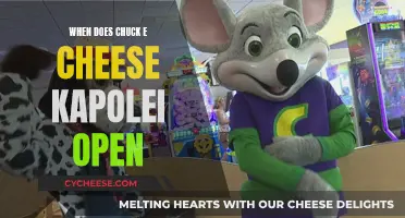 A Fun Day Out: Chuck E. Cheese Kapolei Opens Its Doors