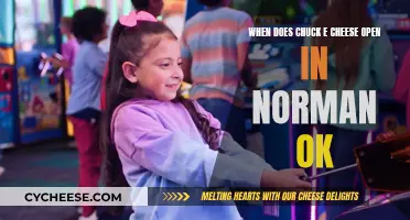 Chuck E. Cheese's Opening Hours in Norman, OK: All You Need Know