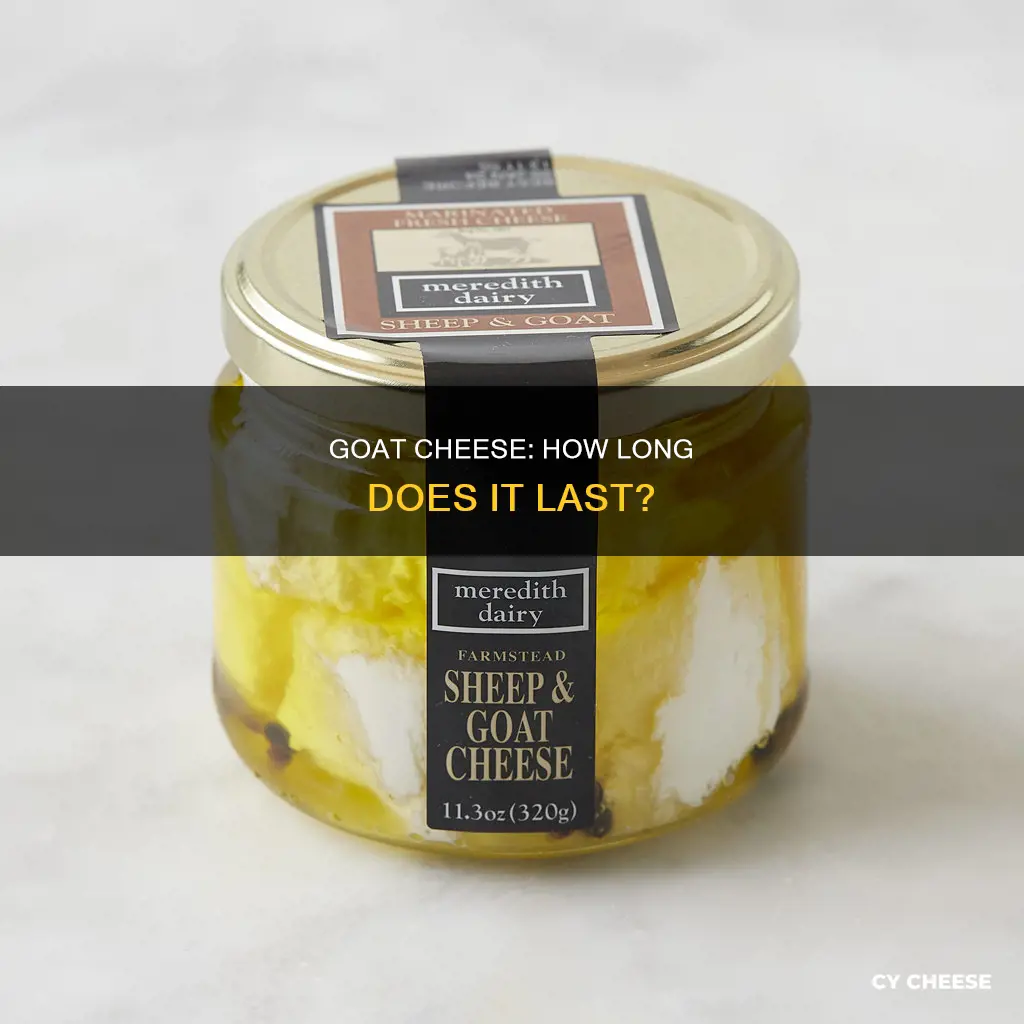 when does goat cheese go bad