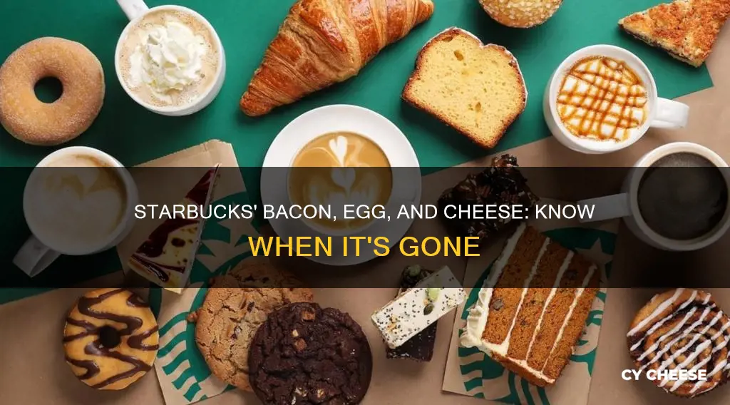when does starbucks stop serving backon egg and cheese