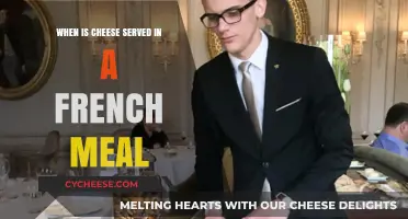 Cheese Course: When to Serve in a French Meal