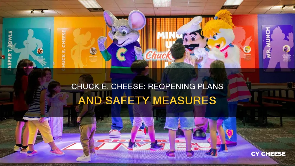 when is chuck e cheese reopening