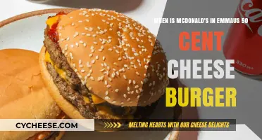 Emmaus McDonald's 50 Cent Cheeseburger: When is the Deal Back?