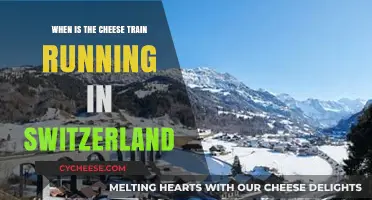 Discover Switzerland's Cheese Train Schedule: A Gourmet Adventure Awaits