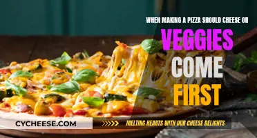 The Perfect Pizza: Veggies, Then Cheese?